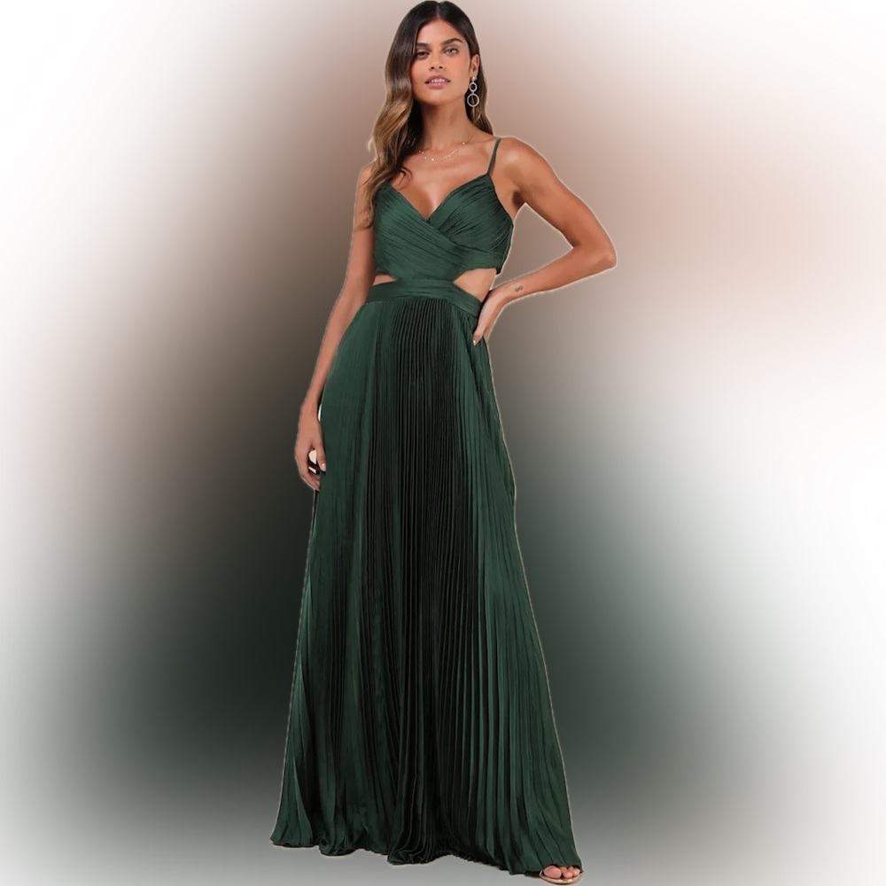NWT Glam Cutout Maxi Lulus